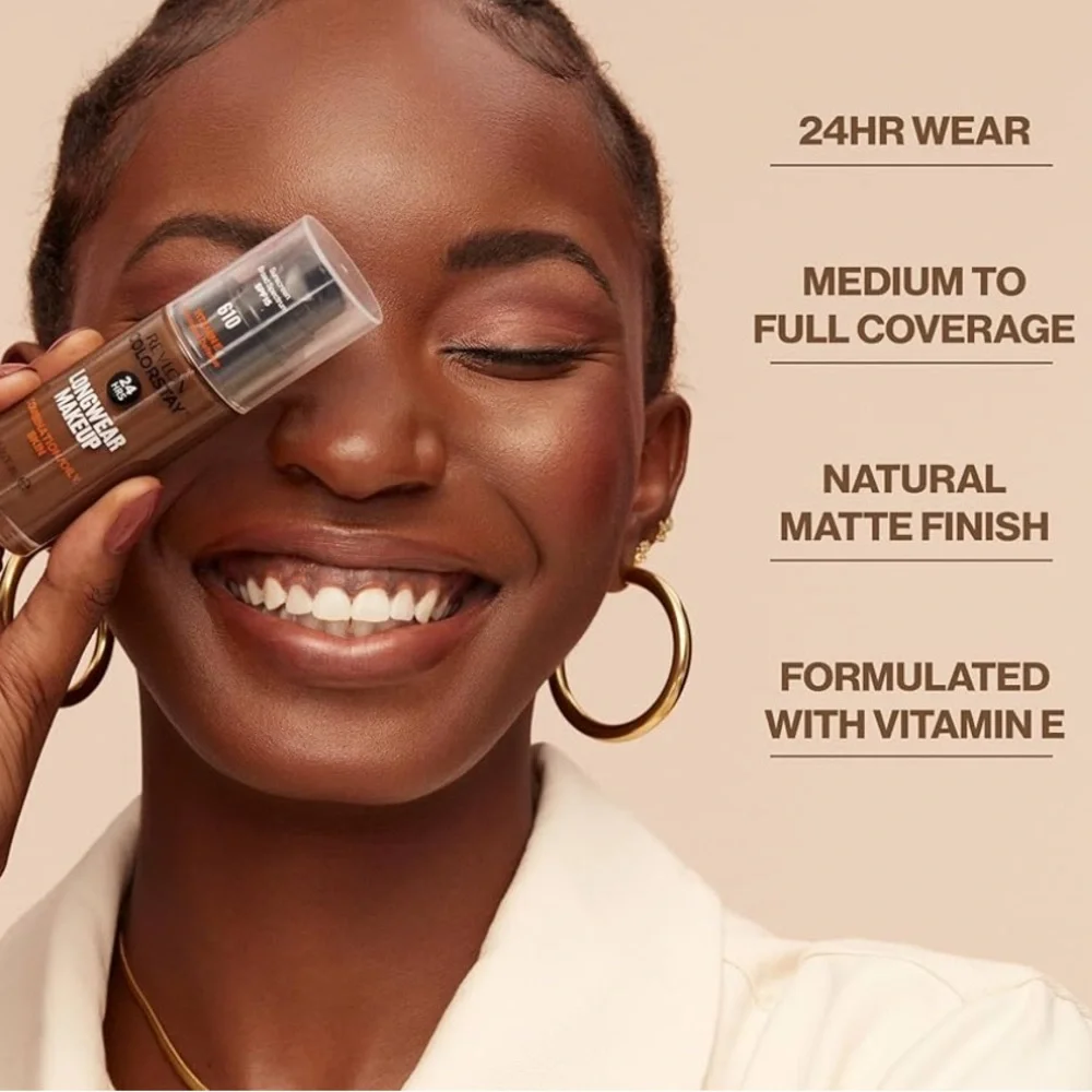 Revlon Colorstay Matte Finish Makeup | Combination/Oily Skin | Mocha 450